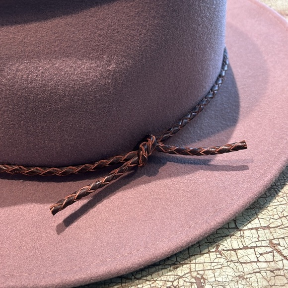 Jack and Arrow Brown Australian Wool Cowboy Hat Large - Picture 2 of 7